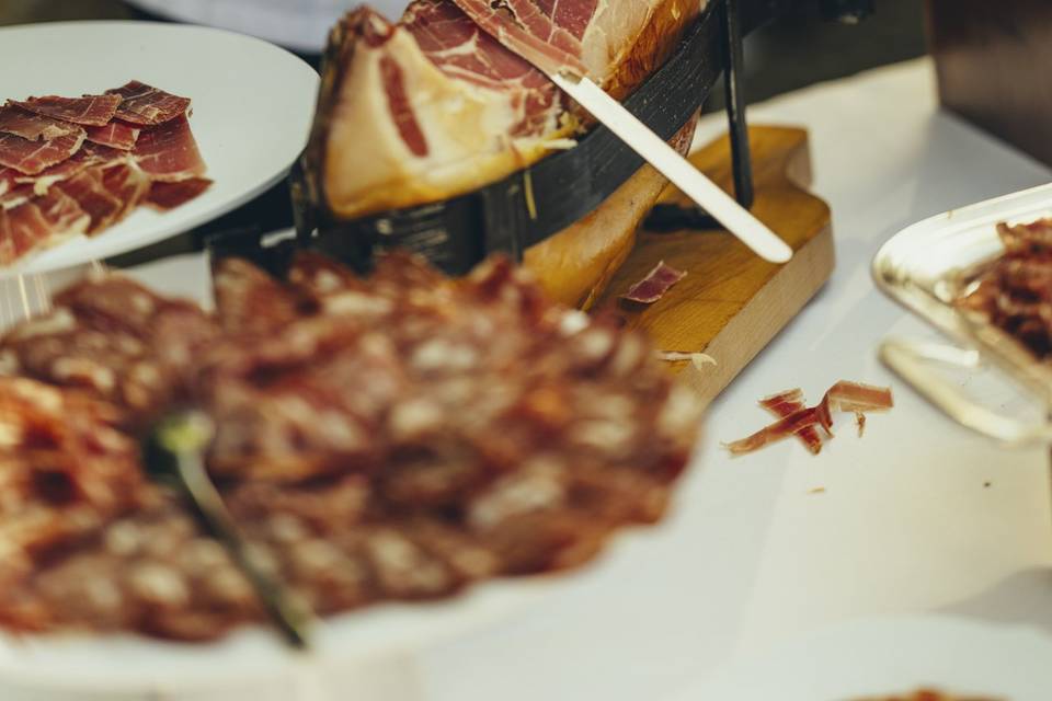 Prosciutto live station