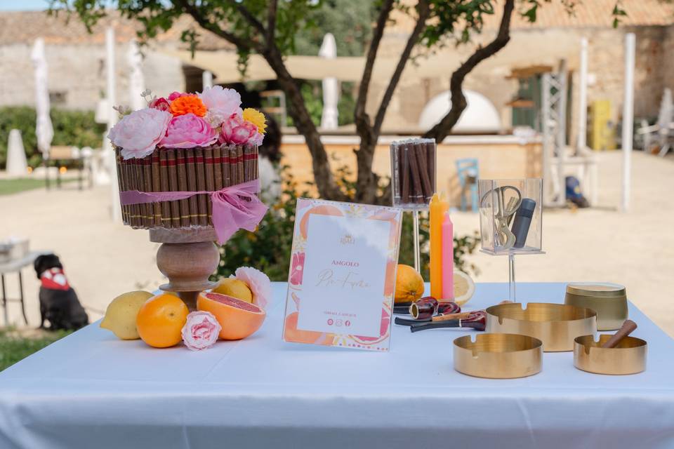 Tavolo - bouquet - decoro