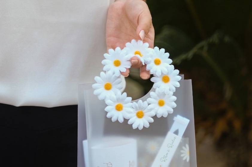 Wedding bag margherite