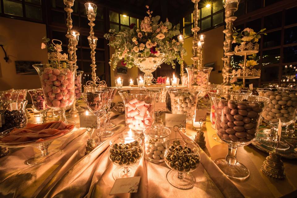 Confettata candy buffet