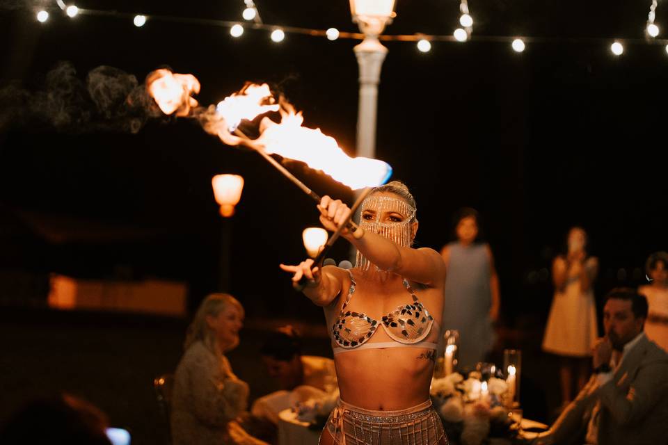 Fire show