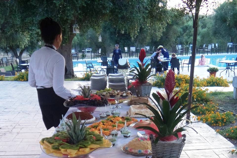 Buffet frutta e dolci