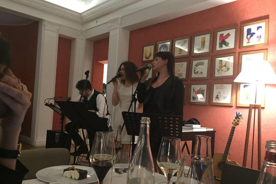 Festa privata formazione Trio