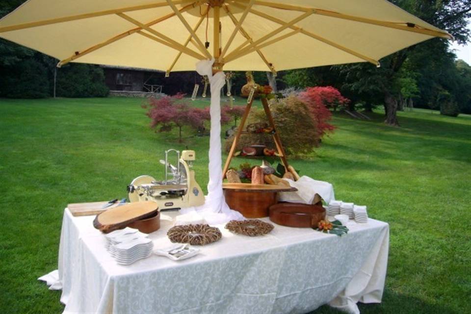 Colazione sulla terrazza