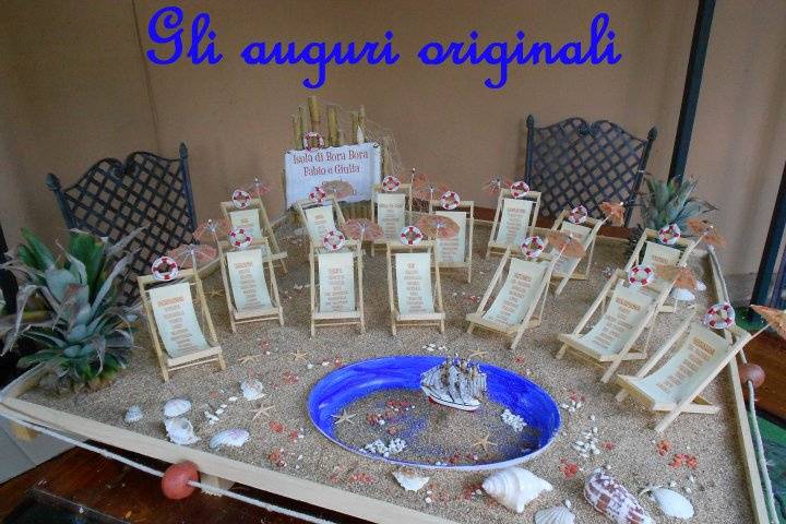 Tableau 3d spiaggia