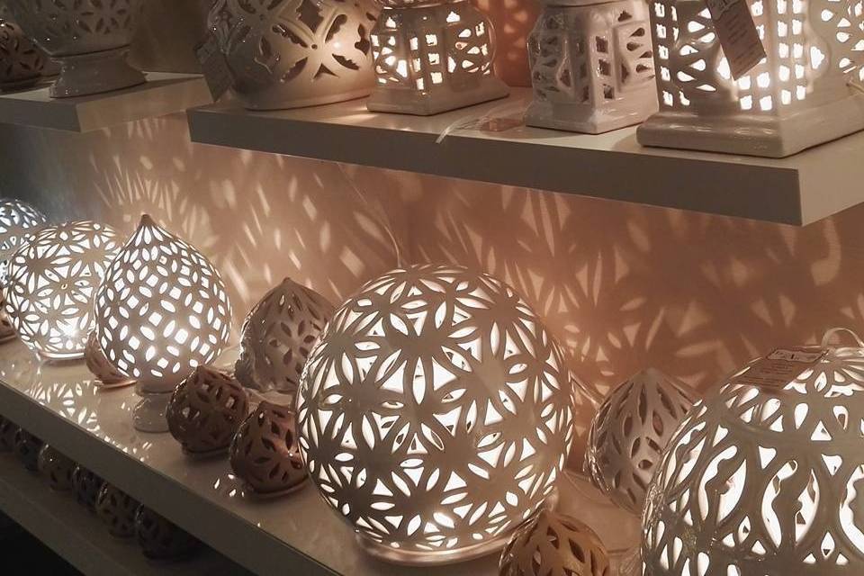 Lampade artigianali ceramica