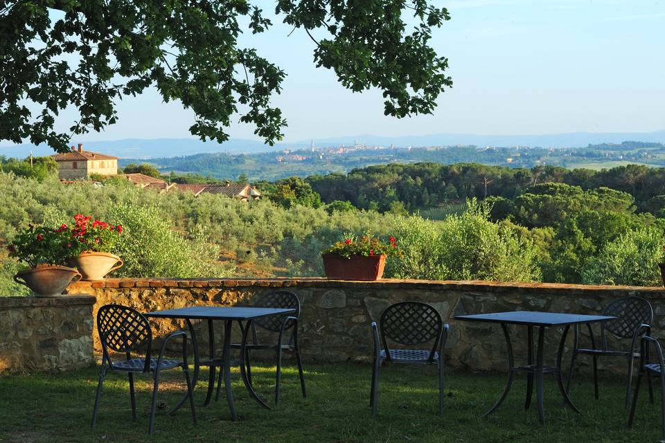 Dalla Terrazza su Siena