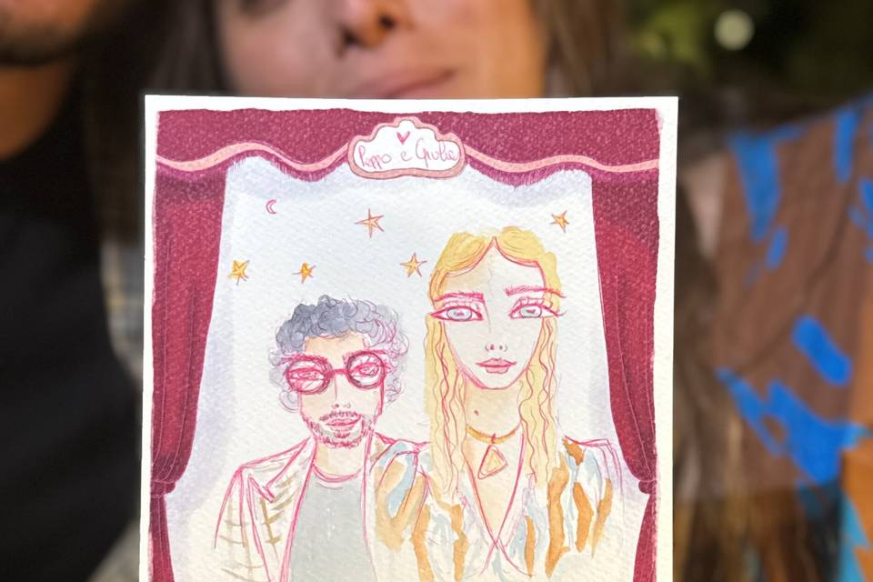 Illustrazione dal vivo