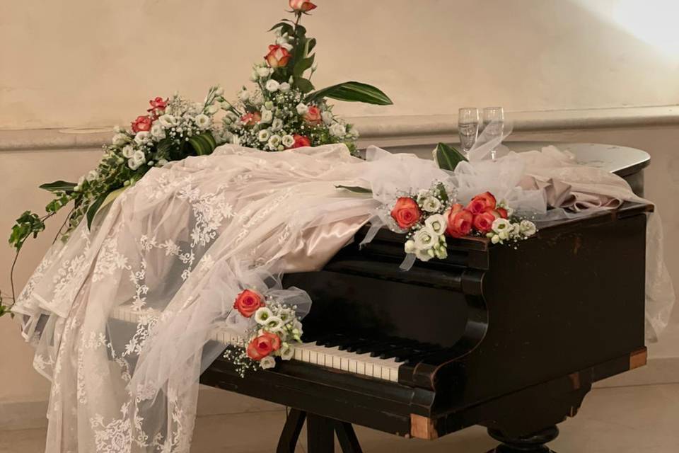 Decorazione pianoforte