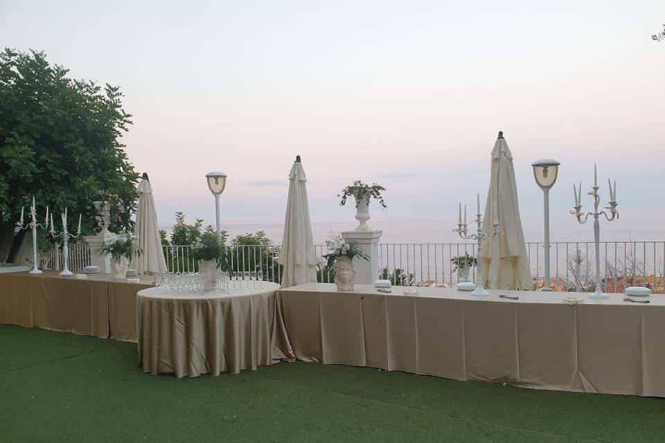 La terrazza sul mare