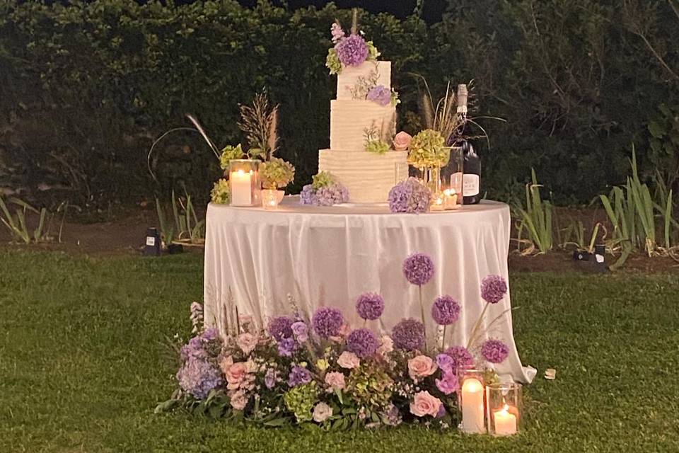 Il taglio torta…