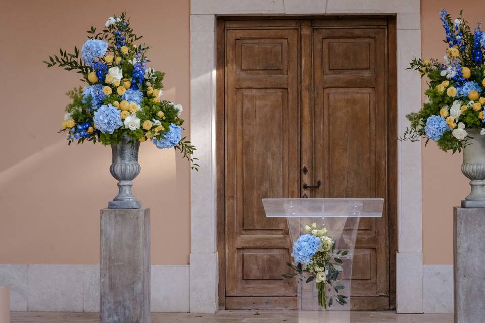 La cerimonia…