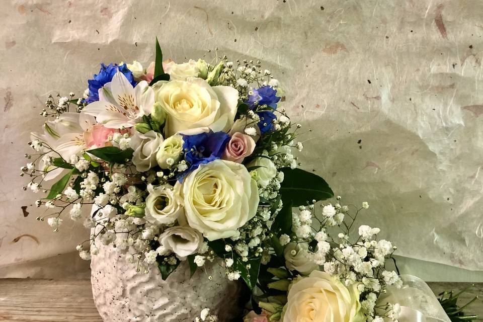 Bouquet auto sposi