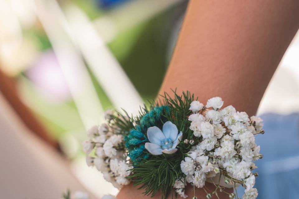 Bracciali di fiori