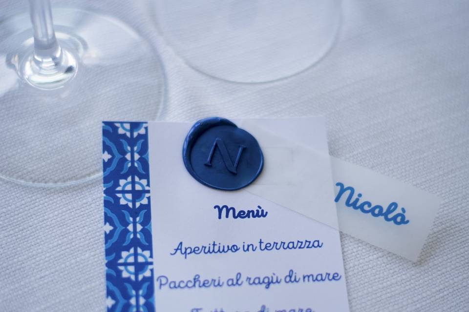 Menu personalizzato