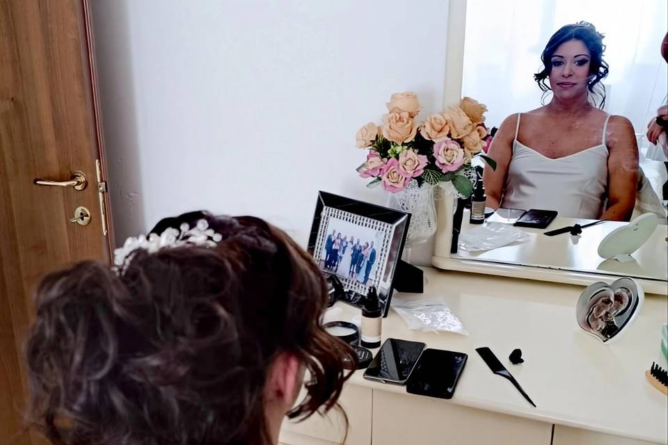 Pettinatura sposa