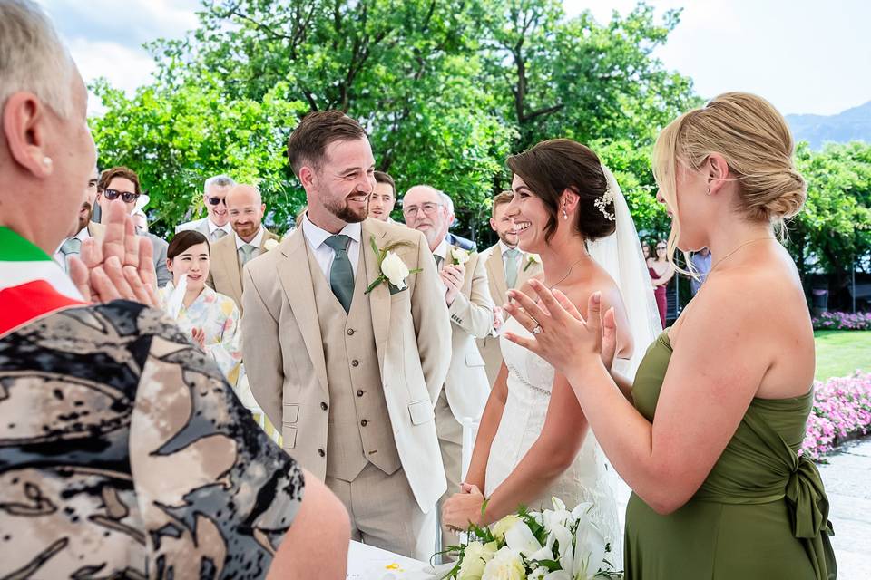 Matrimonio lago d'Orta