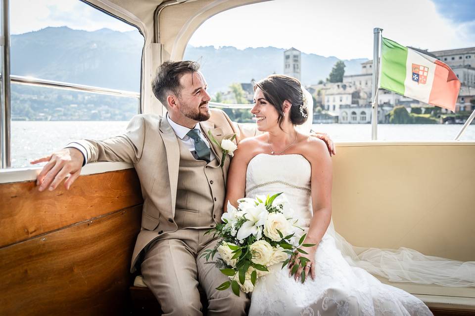 Matrimonio lago d'Orta