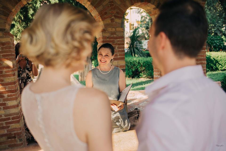 Celebrant in Sicily