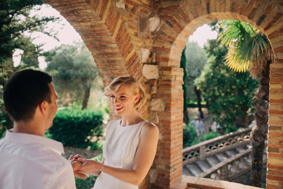 Celebrant in Sicily