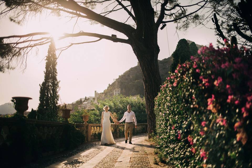 Celebrant in Sicily