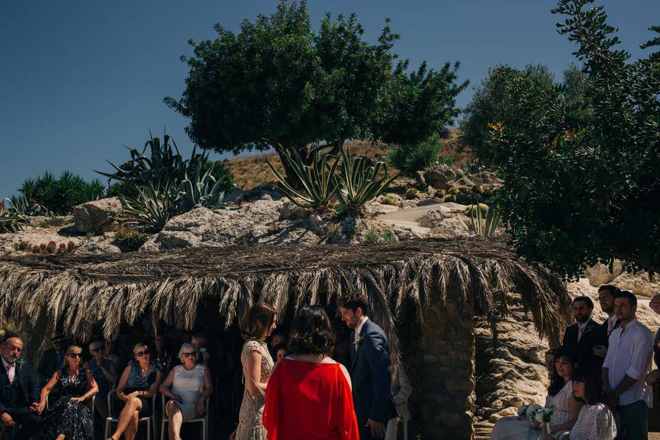 Celebrant in Sicily