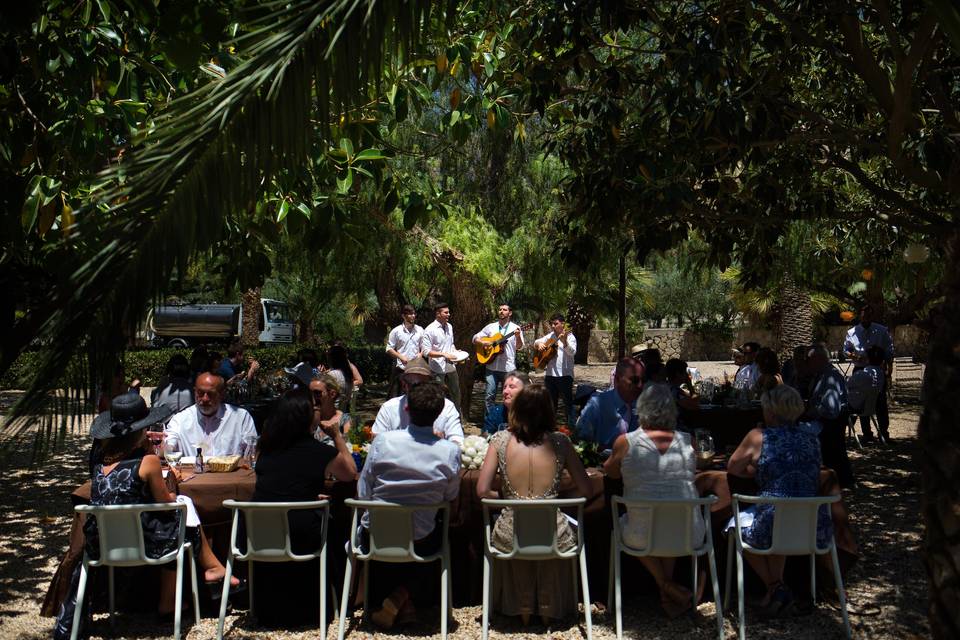 Celebrant in Sicily