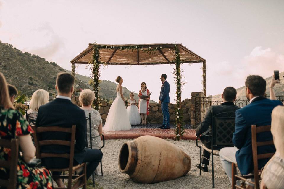 Celebrant in Sicily