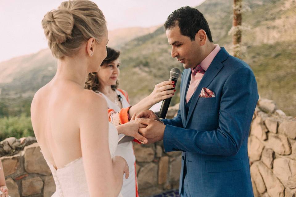 Celebrant in Sicily