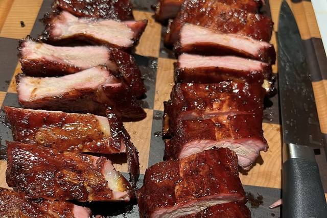 Pork ribs baby back