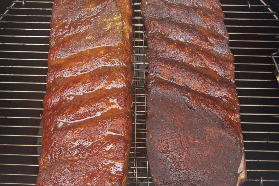 Pork ribs sant louis