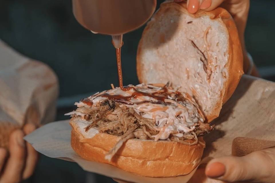 Buns con pulled pork