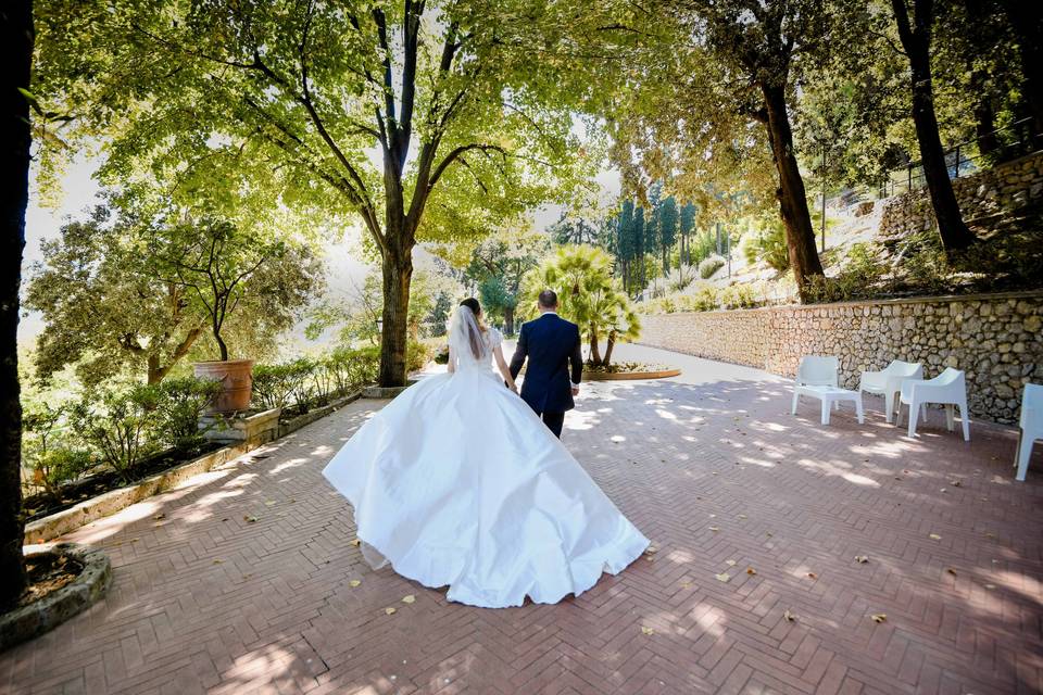 Matrimonio - villa - soglia