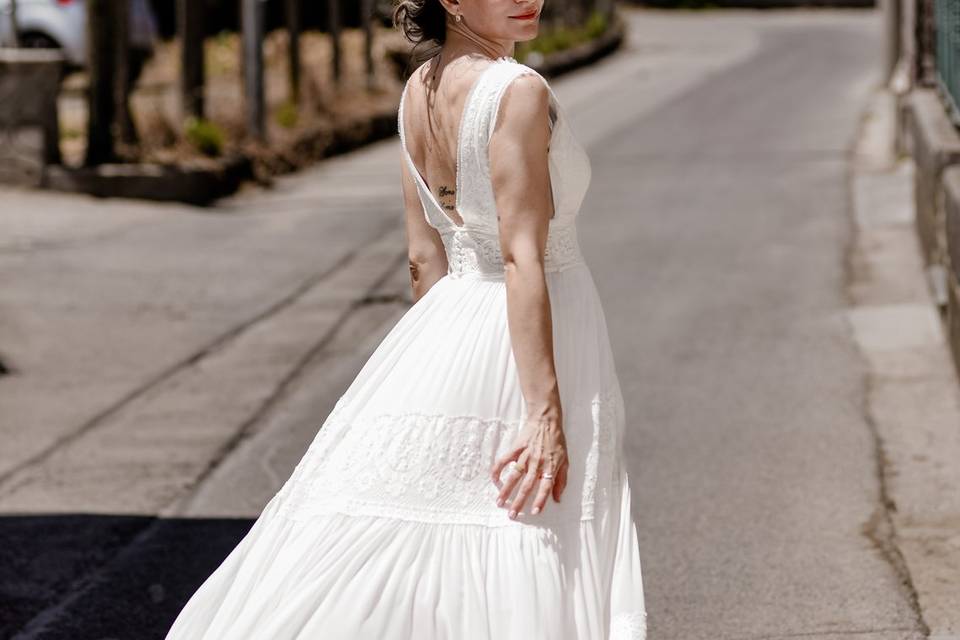 Abito - vintage - sposa