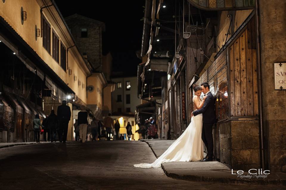 Ponte Vecchio di notte