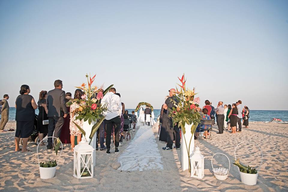 Matrimonio in spiaggia