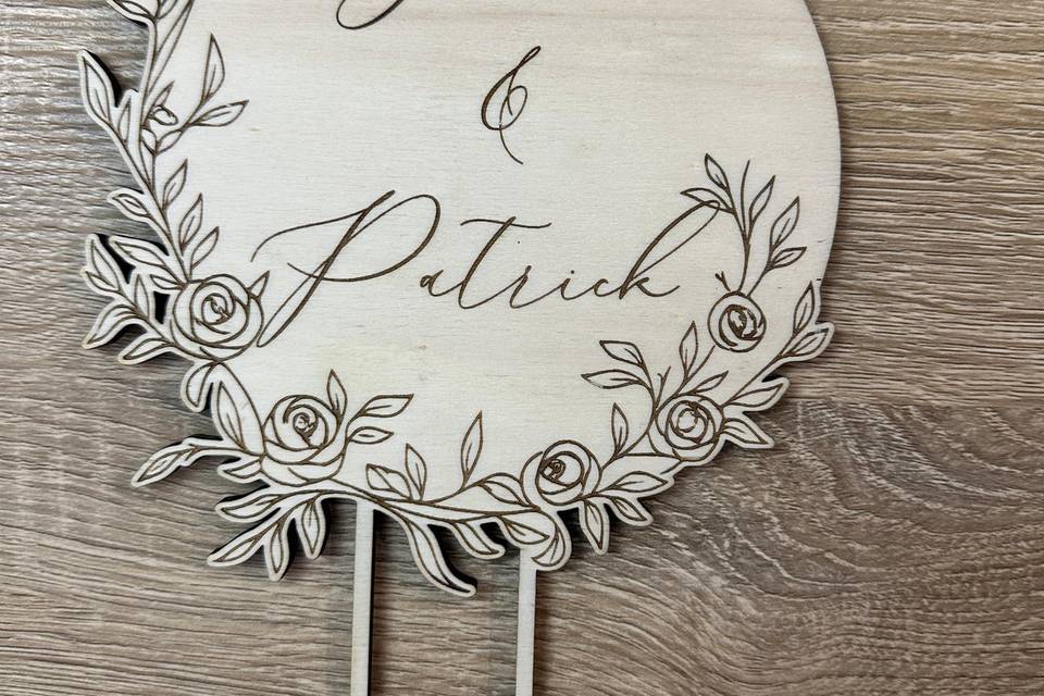 Cake topper