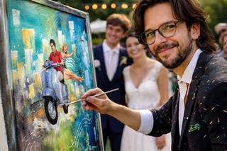 Luca La Marca Live Painting