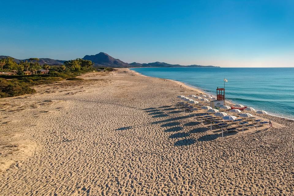 Panoramica punto spiaggia