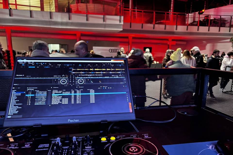 DJ set audi