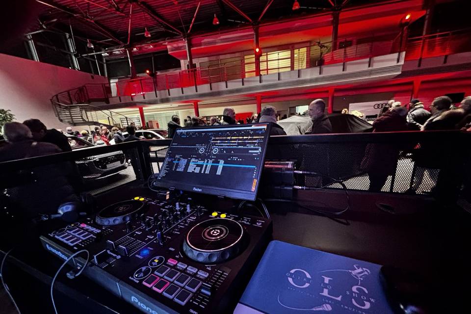 DJ set audi