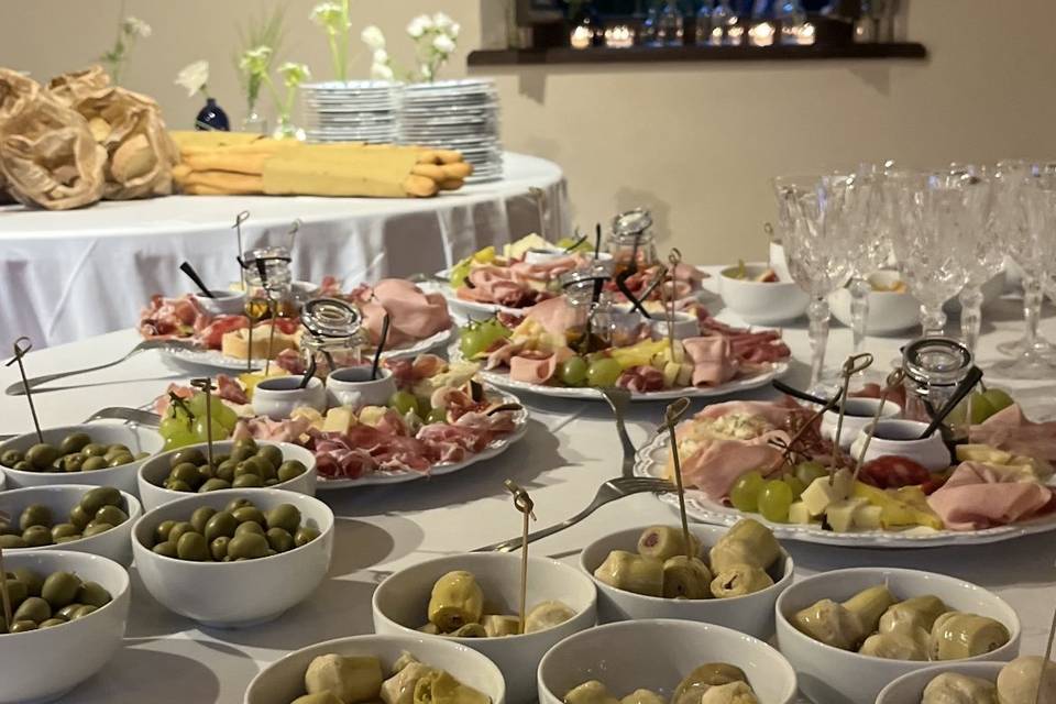 Buffet antipasti