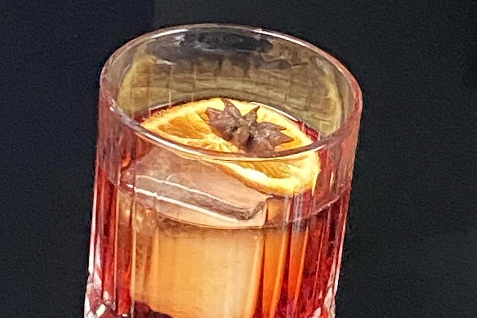 Negroni in bicchiere Retrò