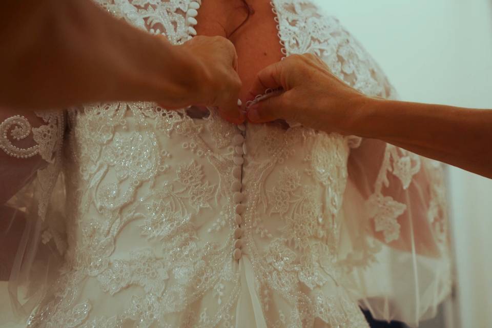 Preparazione sposa