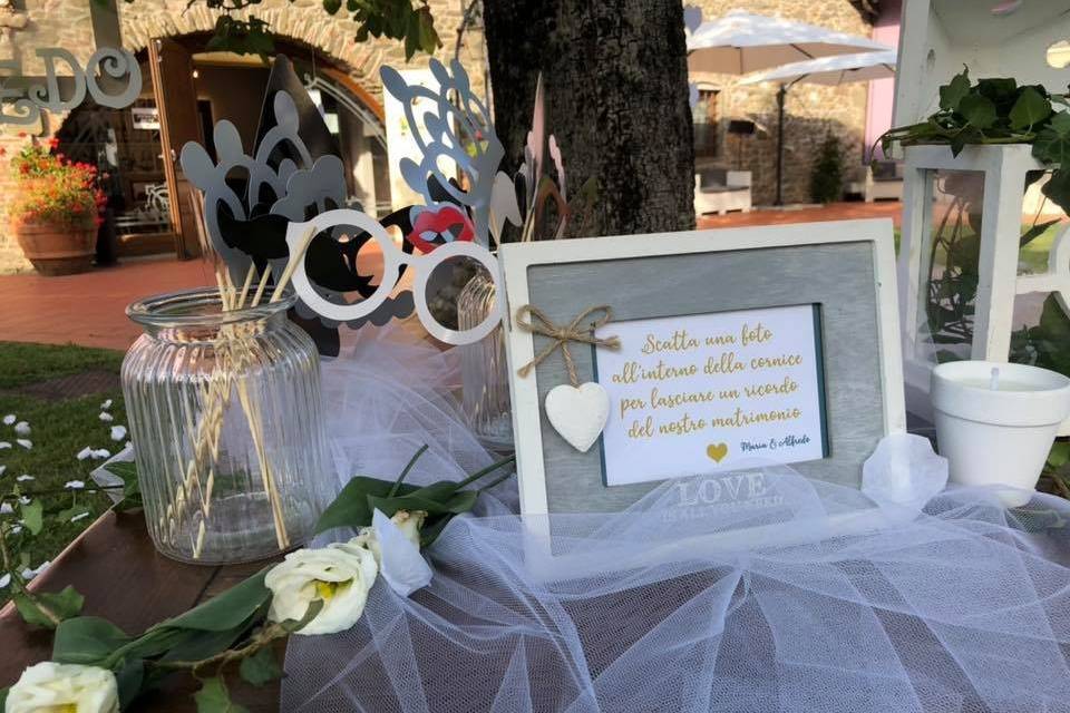 Allestimento matrimonio