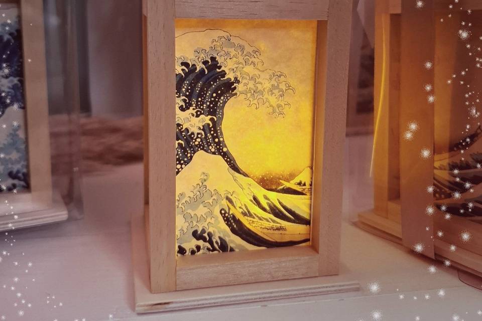Lanterna Onda di Kanagawa