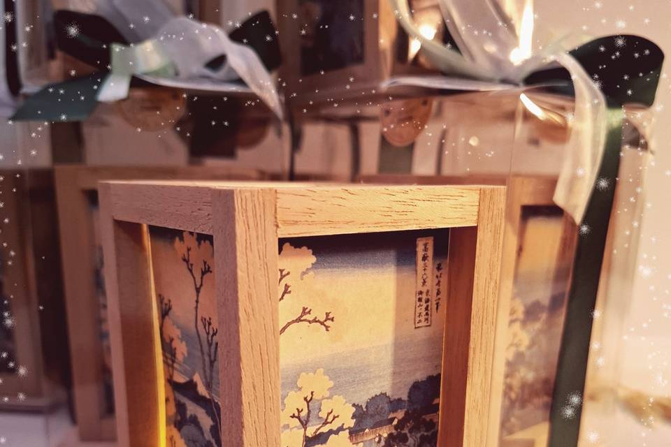 Lanterna in legno Giapponese