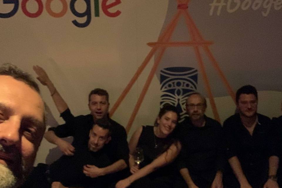 Live Google party. Milano