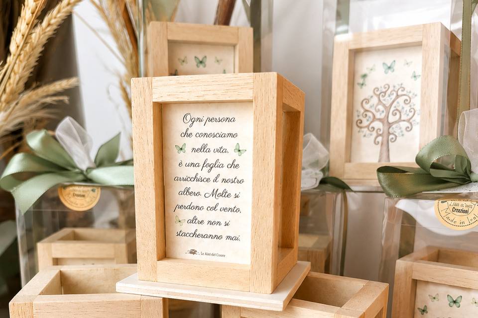 Bomboniere Lanterne in legno