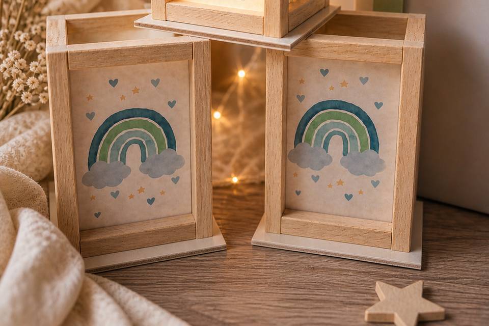 Bomboniere Lanterne in legno